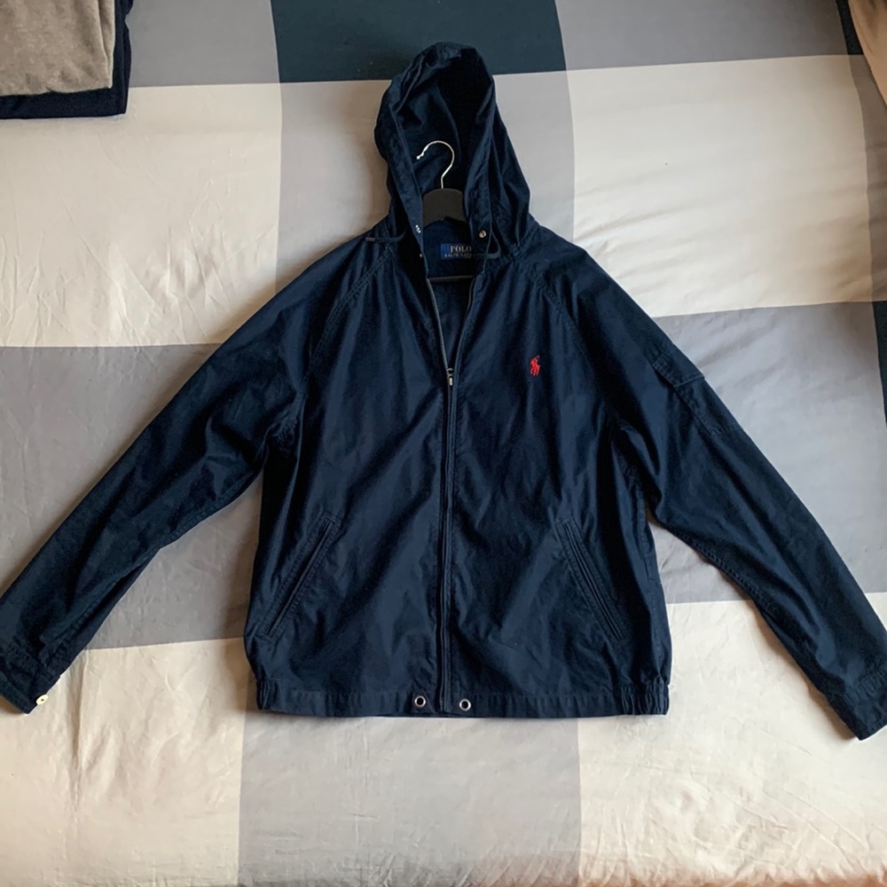Polo Ralph Lauren Dark Navy Windbreaker/Outer Layer
